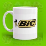 Jarro Sublimado Diseño Logo BIC